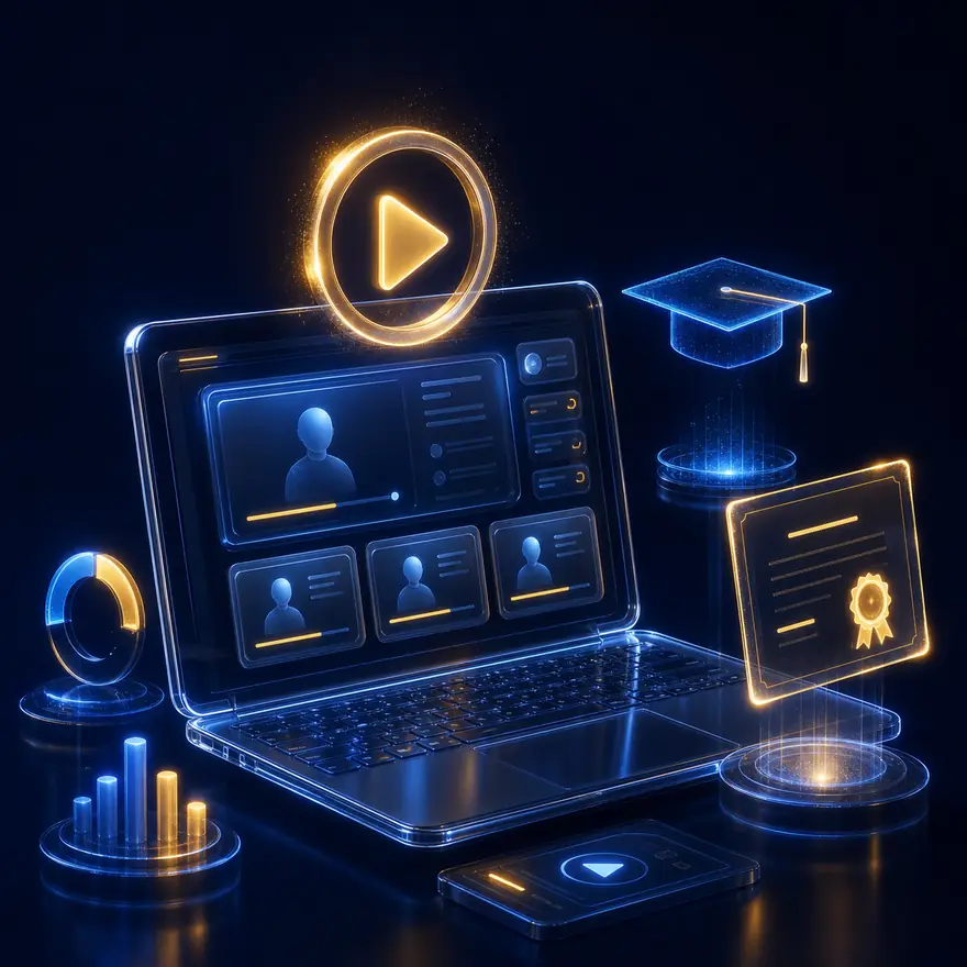 Online Courses Platform (LMS) — service by Wafa Smart Tech